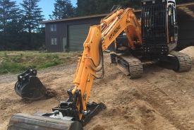 Digger for construction and excavation